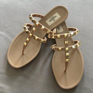 VALENTINO Rockstud Jelly Sandals
